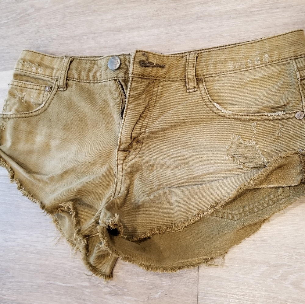 Free People Short Shorts